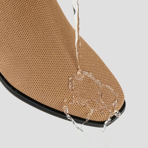 VIVAIA Water-Repellent Square-Toe Ankle Boots Neutral Tan, Modern EU/41.5 US/10 - Picture 4 of 13